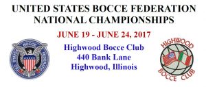 IL Bocce, Illinois Bocce, US Bocce, USA Bocce, Northwest Bocce, Midwest Bocce, US Bocce Federation, Highwood Bocce, Highwood IL, Highwood Sports